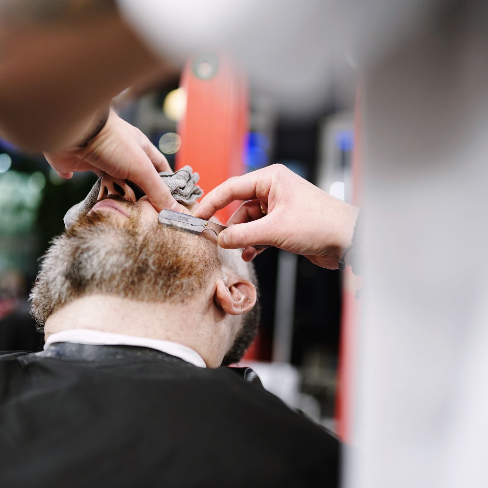 Fotel barberski